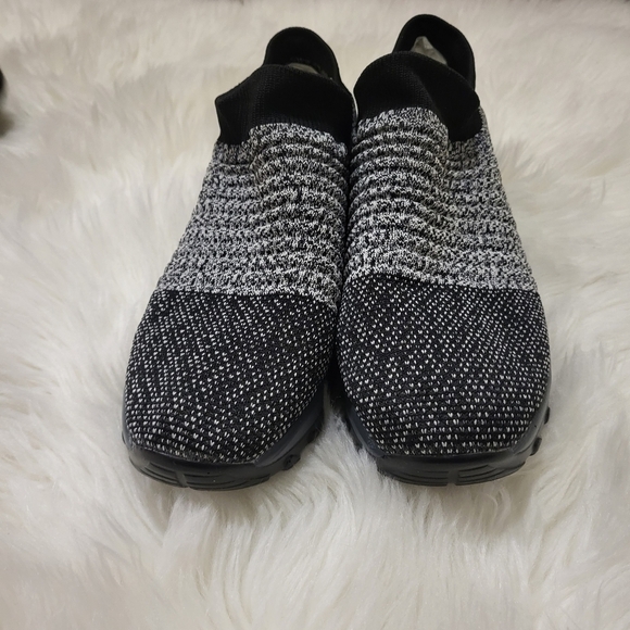 Source Unknown Shoes - Black and Gray Women's Comfort Dress Shoes‎ Size 10.5